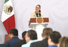 Estamos trabajando con Estados Unidos en seguridad, pero hay una condición, la soberanía no está a negociación: Presidenta desde Colima