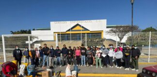 En coordinación con el Municipio de Oaxaca de Juárez la UABJO lleva a cabo labores de limpieza y de pintura