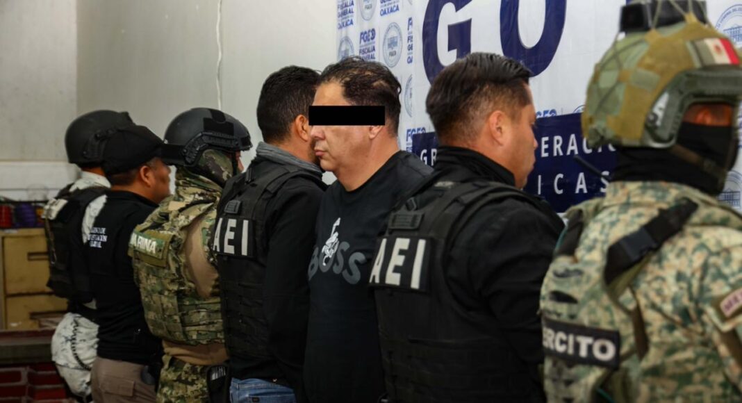 FGEO y Gabinete de Seguridad capturan a jefe de plaza que operaba en zona limítrofe entre Oaxaca y Veracruz