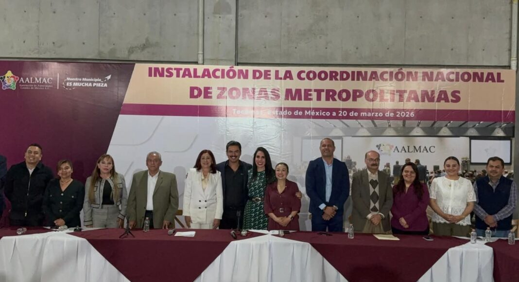 El presidente municipal Ray Chagoya participó en la instalación de la Coordinación de Zonas Metropolitanas de la Asociación de Autoridades Locales de México, A. C.