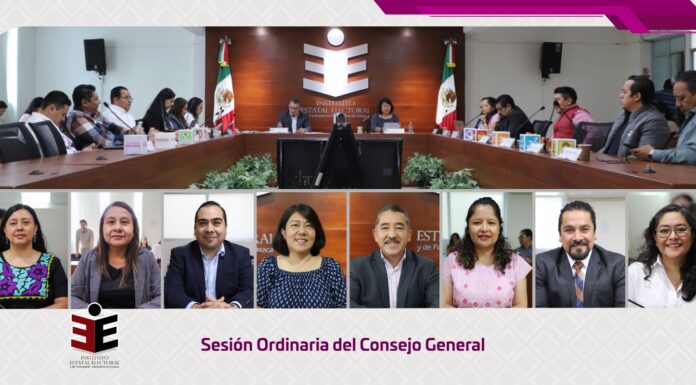 Junta General Ejecutiva del IEEPCO realiza sesión ordinaria del mes de marzo