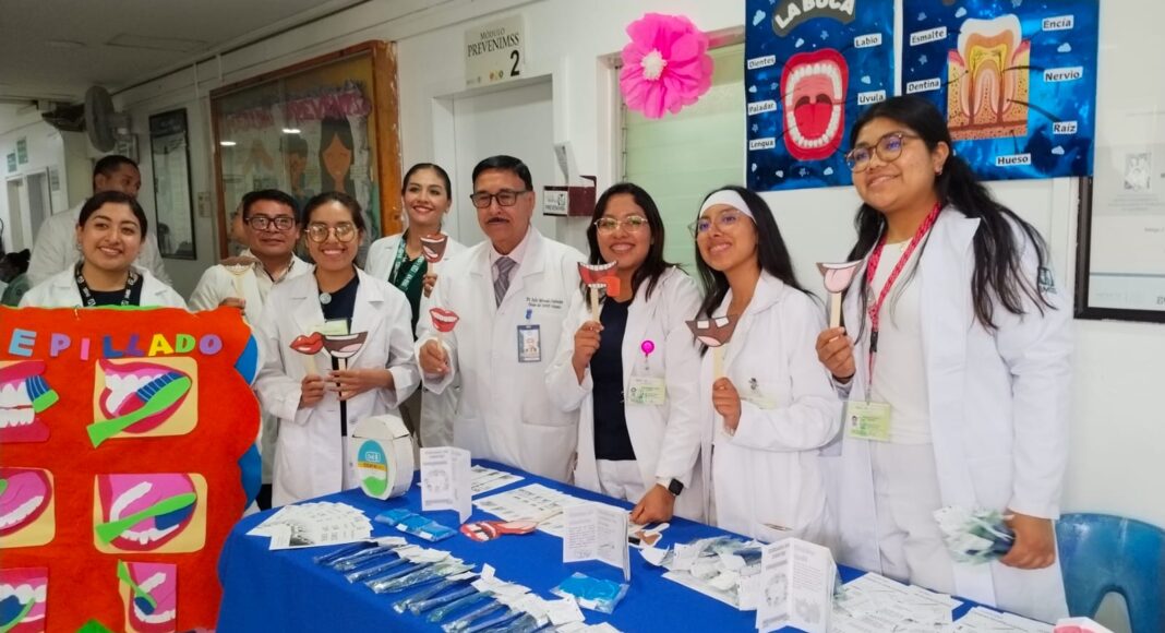 Realiza IMSS Oaxaca actividades relacionadas con la Primera Semana de salud bucal en la UMF No. 1