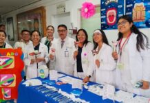 Realiza IMSS Oaxaca actividades relacionadas con la Primera Semana de salud bucal en la UMF No. 1