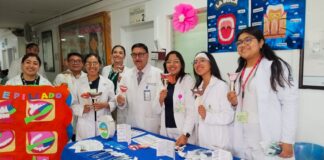 Realiza IMSS Oaxaca actividades relacionadas con la Primera Semana de salud bucal en la UMF No. 1