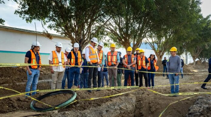 Realizan recorrido de supervisión en la rehabilitación del colector sanitario y drenaje pluvial en Avenida La Campiña, en Candiani