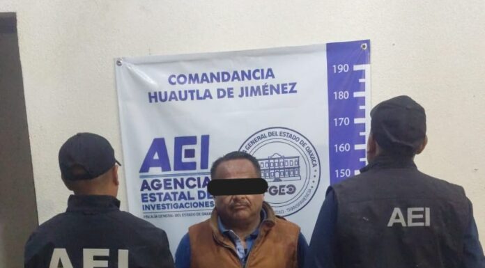 FGEO ejecuta orden de aprehensión por homicidio calificado en la región de la Sierra de Flores Magón