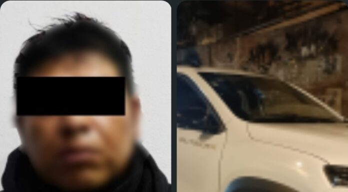 Policía Municipal evita cristalazo; detiene a ladrón reincidente