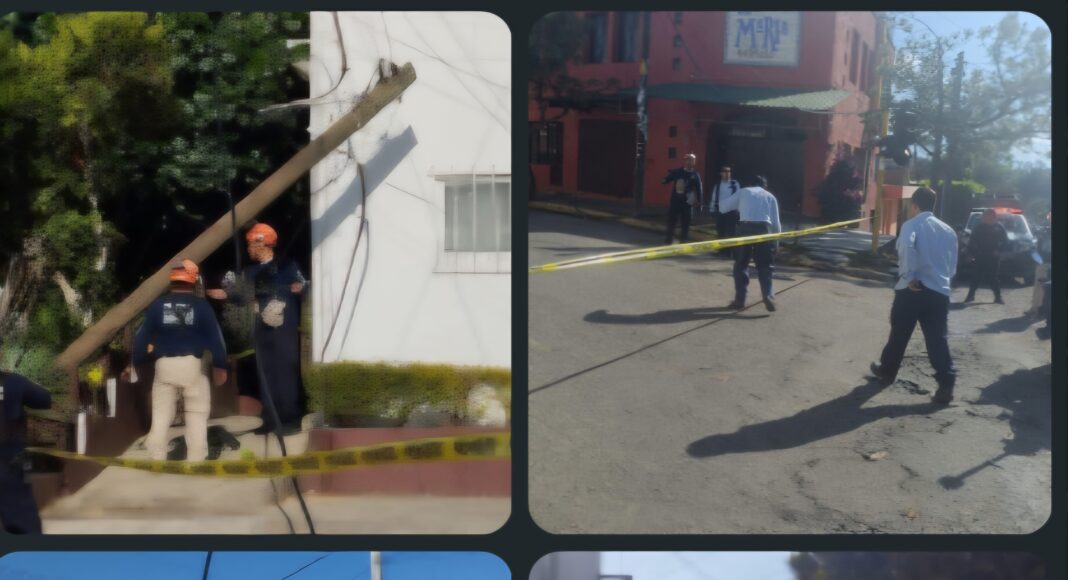 ⚠️ Atención a reporte de riesgo en vía pública ⚠️