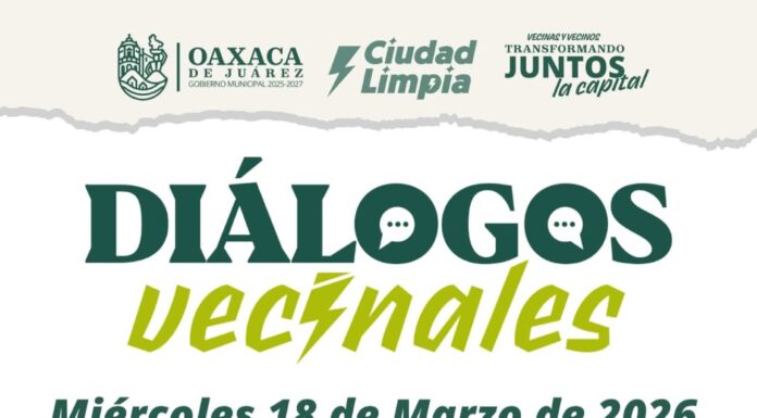 ¡Te esperamos este miércoles! Súmate a los Diálogos Vecinales en Palacio Municipal