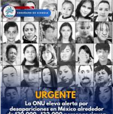 México ante el infierno familiar por la crisis humanitaria de más de 133 mil desaparecidos