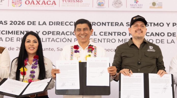 Garantiza Salomón Jara Cruz apoyos para el Centro Mexicano de la Tortuga
