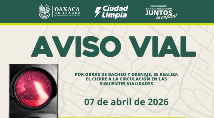 #AvisoVial 🚧