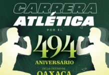 🏃♂️ Carrera Atlética 494 Aniversario de la Ciudad de Oaxaca de Juárez 🏃♂️
