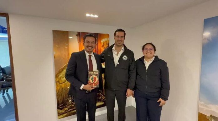 El Presidente Municipal de Oaxaca de Juárez se reunió con el Subsecretario de Prevención de las Violencias de la Secretaría de Seguridad y Protección Ciudadana de la Cdmx