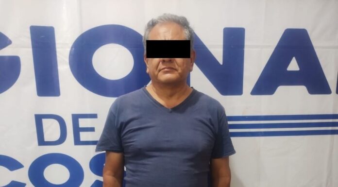 Fiscalía de Oaxaca ejecuta orden de aprehensión y detiene a un hombre por el delito de violencia familiar en la Costa