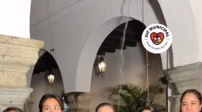 La Presidenta Honoraria del DIF Municipal de Oaxaca de Juárez se activó el albergue Abrigo Vecinal tras la lluvia y el granizo que se presentó en la capital