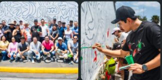 Un mural que se construye entre todas y todos