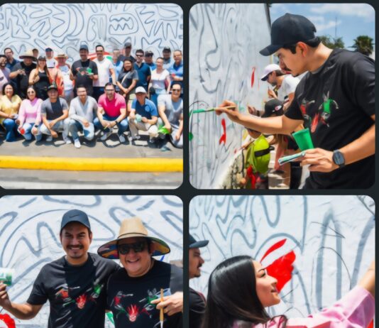 Un mural que se construye entre todas y todos