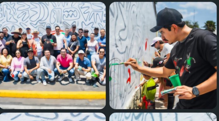 Un mural que se construye entre todas y todos