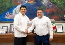 RECTOR DE LA UABJO SE REÚNE CON EL GOBERNADOR DE OAXACA PARA FORTALECER EL TRABAJO CONJUNTO EN FAVOR DE LA EDUCACIÓN UNIVERSITARIA
