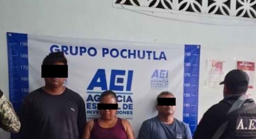 Cateos simultáneos en la Costa de Oaxaca dejan ocho personas detenidas y aseguramiento de presuntas drogas y armamento