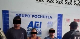 Cateos simultáneos en la Costa de Oaxaca dejan ocho personas detenidas y aseguramiento de presuntas drogas y armamento