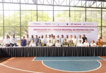 En el Istmo de Tehuantepec, instala Gobierno de Oaxaca Consejo Regional de Protección Civil