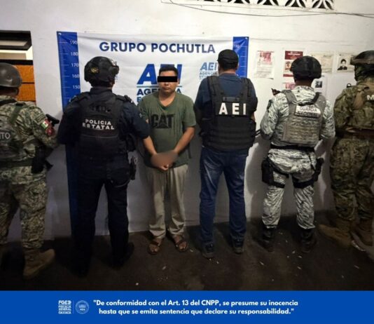 Fiscalía de Oaxaca obtiene vinculación a proceso y prisión preventiva por feminicidio cometido en Playa Aragón, en Santa María Tonameca