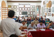 El Presidente Municipal Ray Chagoya sostuvo una reunión de trabajo con integrantes del Sindicato 3 de Marzo