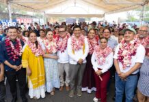 Inaugura Salomón Jara obras de infraestructura en el Istmo que impulsan la calidad de vida de las y los habitantes