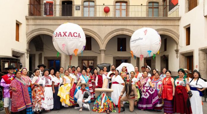 Llega el Corazón Cultural de México a la capital del país para presentar las actividades de “Julio, mes de la Guelaguetza 2026”