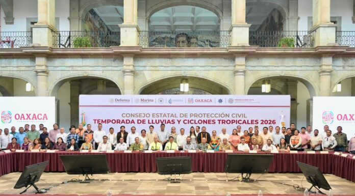 Se alista Oaxaca para temporada de lluvias y ciclones 2026