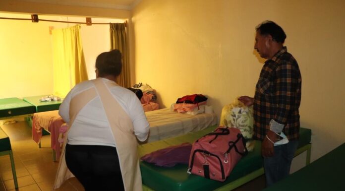 Brinda Voluntariado del IMSS Oaxaca apoyo y hospedaje en albergue “Ntra. Sra. de la Soledad”