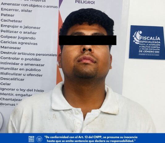 Queda a disposición de juez trabajador de una escuela detenido por abuso sexual tras agresión cometida contra una mujer en la vía pública en la capital: Fiscalía de Oaxaca