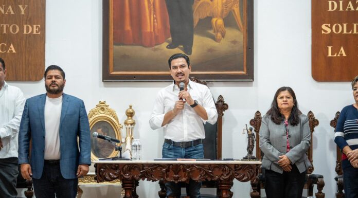 Refrenda Ray Chagoya coordinación con la Federación y el Gobierno del Estado
