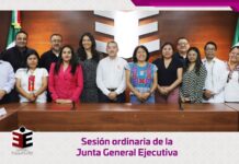 Junta General Ejecutiva del IEEPCO recibe informes en su sesión de mayo