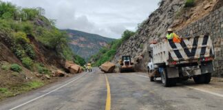 Activan Plan de Atención Vial en Emergencias por constantes lluvias