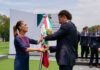 Presidenta Claudia Sheinbaum abandera a la Selección Nacional de México que participará en la Copa Mundial de la FIFA 2026