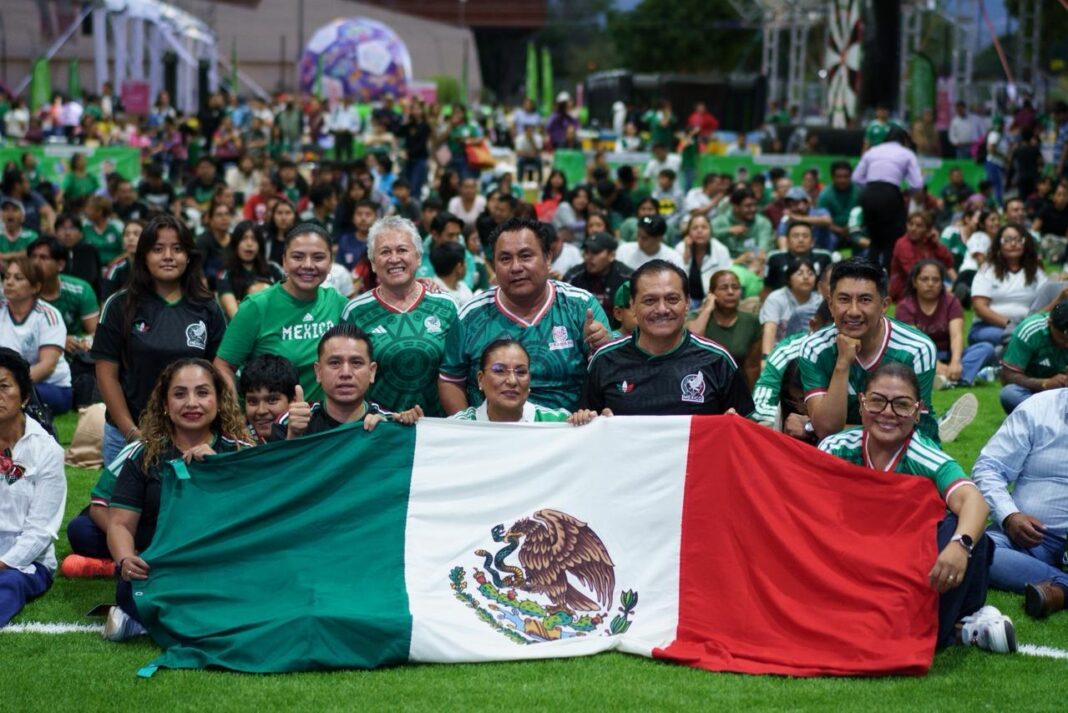 Celebra Oaxaca nuevo triunfo de México en el Mundial 2026 desde el Parque Primavera Oaxaqueña7