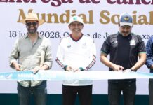 Con inversión de 69.5 mdp para canchas “Mundial Social” en Oaxaca; infancias y juventudes tienen mejores oportunidades