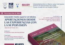 La UABJO invita a la presentación del libro titulado: Educación media superior en México. Aportaciones desde las experiencias con la supervisión