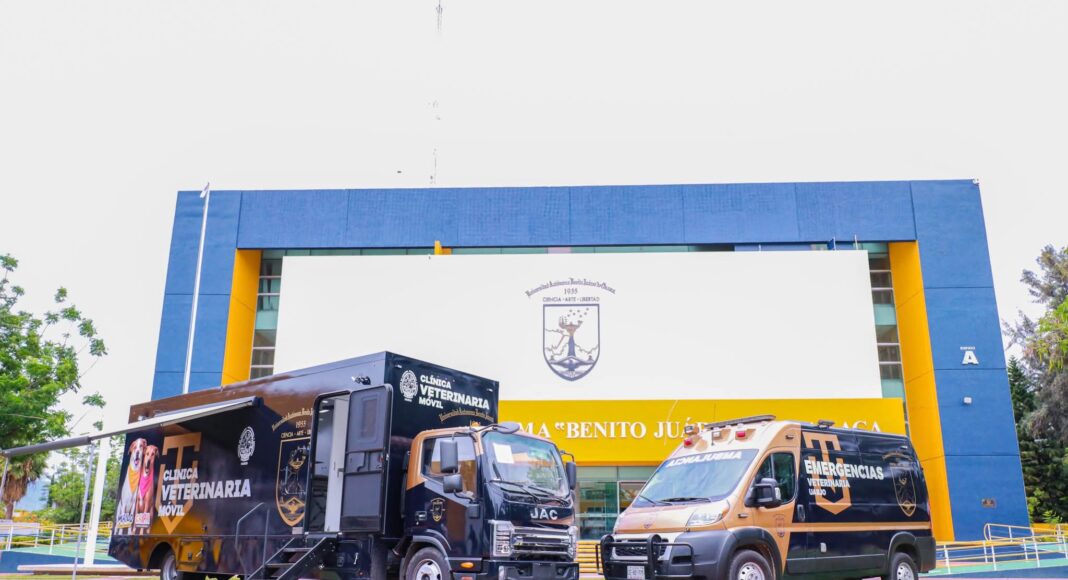 UABJO FORTALECE LA ATENCIÓN VETERINARIA COMUNITARIA CON NUEVAS UNIDADES MÓVILES