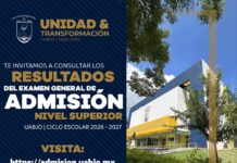 La UABJO invita a las y los aspirantes a consultar los resultados del proceso de Admisión al Nivel Superior, Ciclo Escolar 2026–2027
