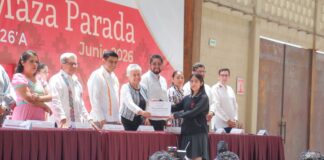 UABJO PRESENTE EN CLAUSURA DE GENERACIÓN 2023-2026 DEL COBAO