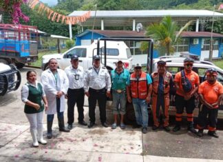 IMSS Oaxaca despliega atención médica y apoyo comunitario en San Isidro Naranjal tras desbordamiento de río