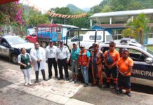 IMSS Oaxaca despliega atención médica y apoyo comunitario en San Isidro Naranjal tras desbordamiento de río