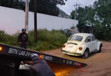 Policía Municipal recupera vehículo con reporte de robo