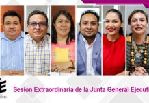 Junta General Ejecutiva del IEEPCO selecciona y autoriza empresa para la recolección, traslado y destrucción de material electoral.