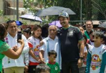 Entregan Cancha del Mundial Social en San Martín Mexicapam para fortalecer el deporte y la vida comunitaria