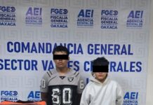 FGEO detiene a dos personas por robo con violencia; investiga su probable participación en delitos cometidos en zona Metropolitana de Oaxaca en que se hacían pasar como repartidores